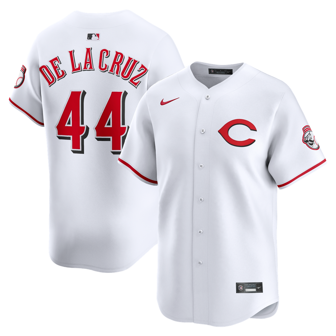 Cincinnati Reds Elly De La Cruz Nike Alternate 2 Limited Player Jersey - White