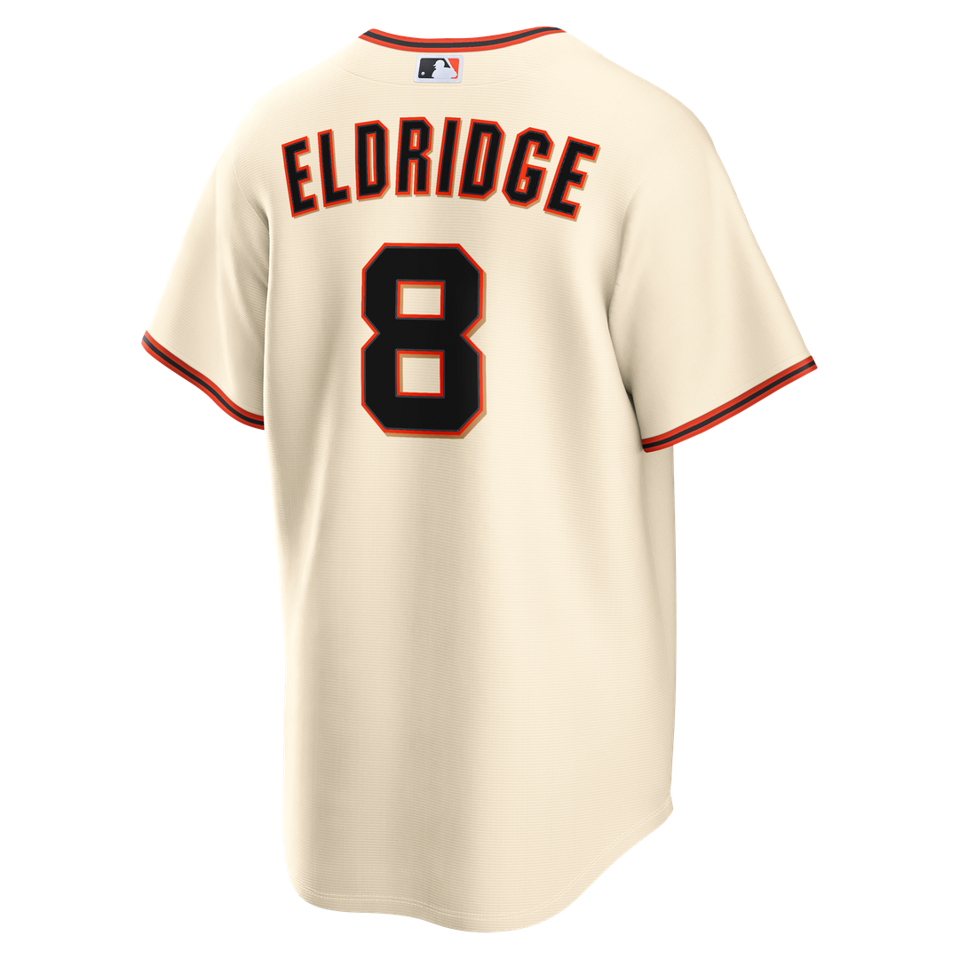 San Francisco Giants Bryce Eldridge Nike Home Replica Jersey - Cream