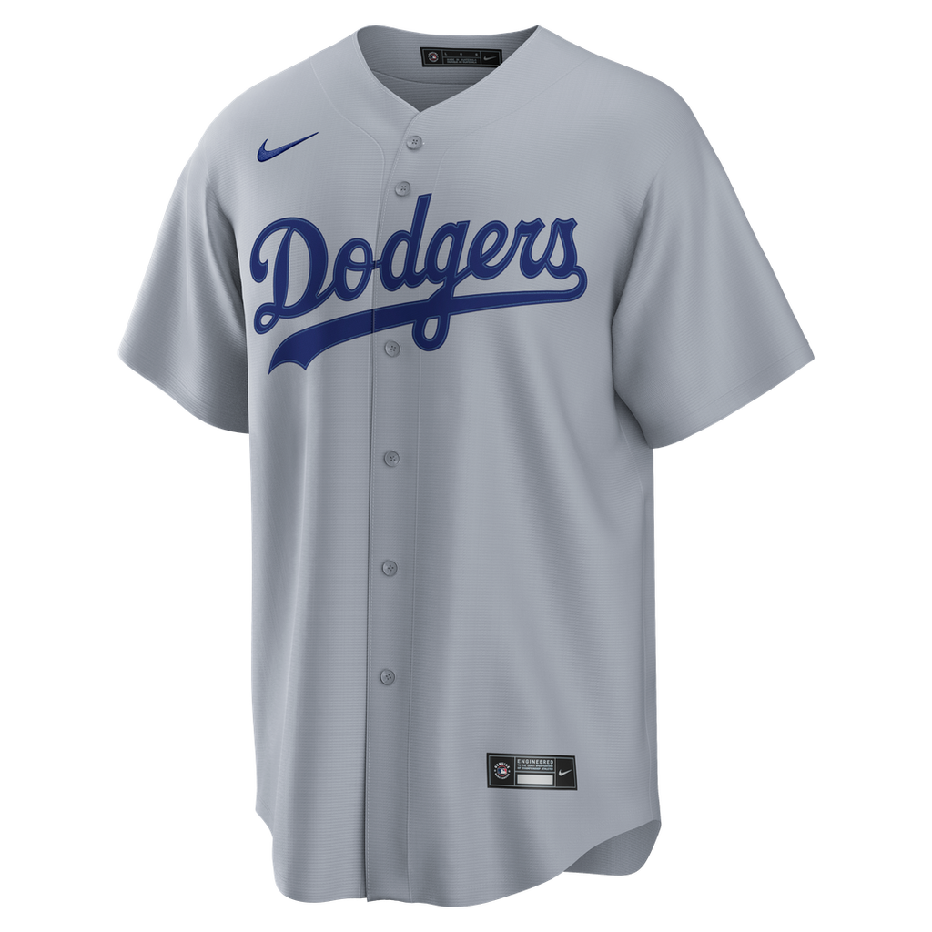 Los Angeles Dodgers Mookie Betts Nike Road Replica Jersey - Gray