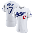 Los Angeles Dodgers Shohei Ohtani Nike Home Authentic Sponsor Patch Jersey - White