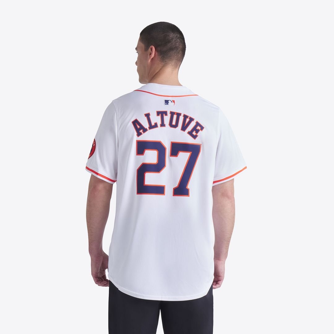 Houston Astros Jose Altuve Nike Home Limited Player Jersey - White