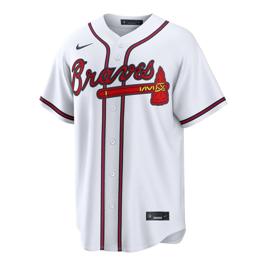 Atlanta Braves Spencer Schwellenbach Nike Home Replica Jersey - White