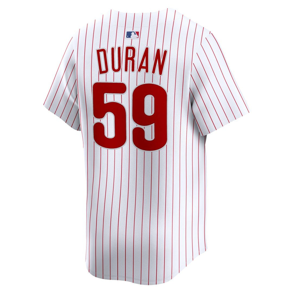 Philadelphia Phillies Jhoan Duran Nike Home Limited Player Jersey - White