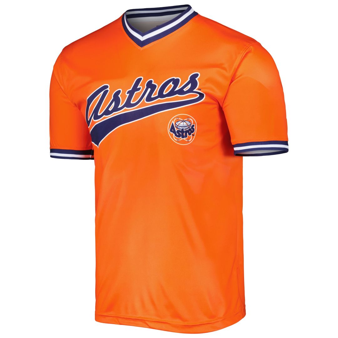 Houston Astros Stitches Cooperstown Team Jersey - Orange