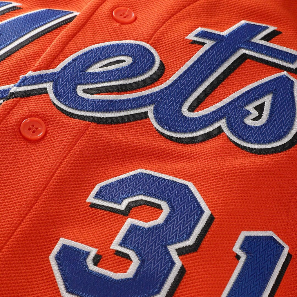 New York Mets Mike Piazza Mitchell & Ness Cooperstown Mesh Batting Practice Button - Up Jersey - Royal