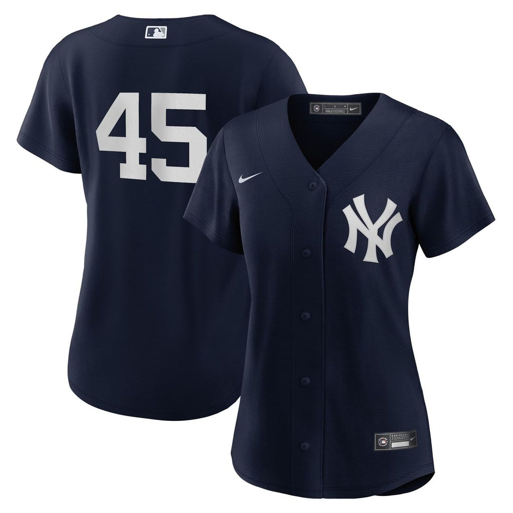 New York Yankees Gerrit Cole Nike Women's Alternate Replica Player Jersey - Navy