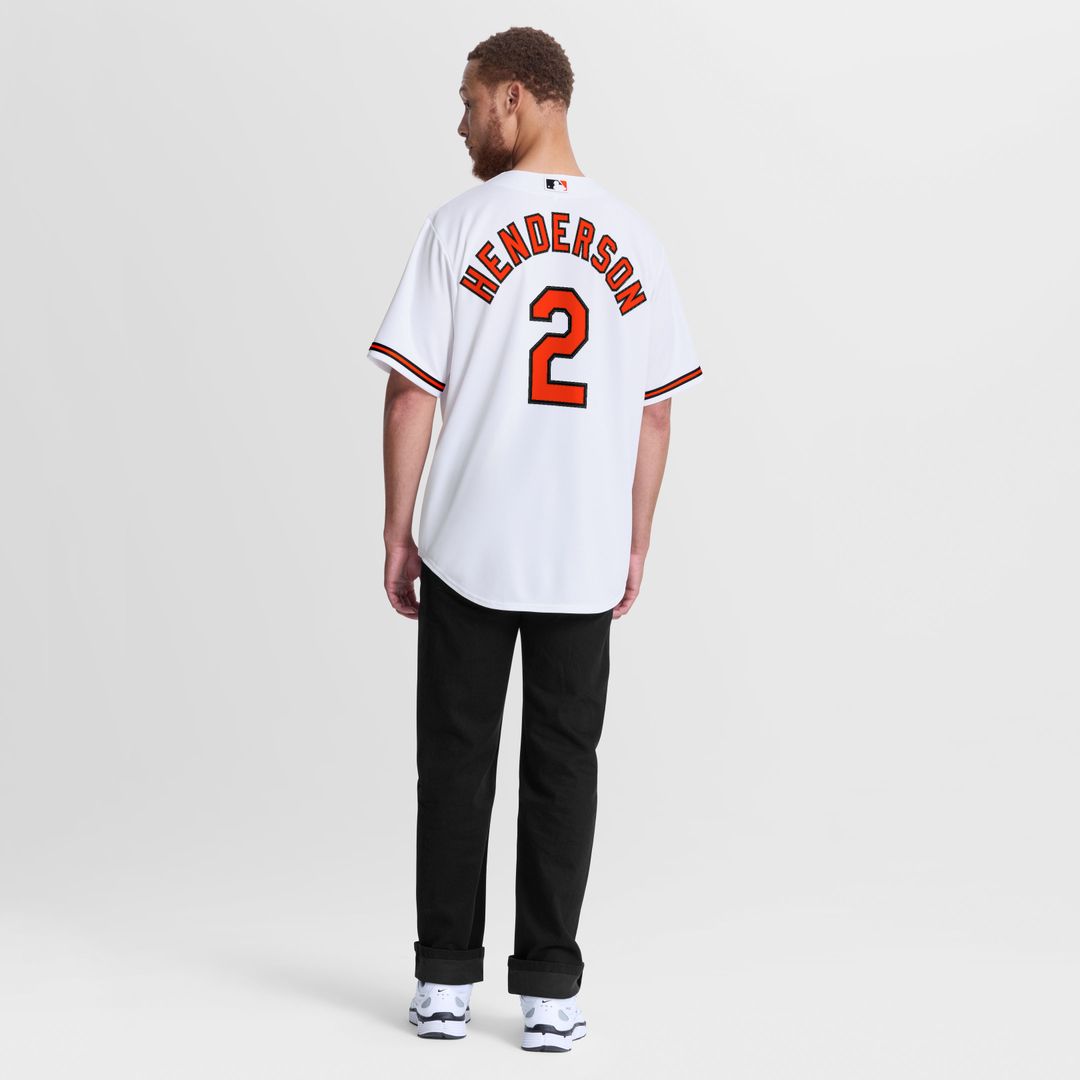 Baltimore Orioles Gunnar Henderson Nike Home Replica Jersey - White