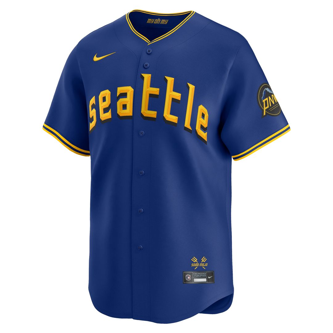 Seattle Mariners Ken Griffey Jr. Nike City Connect Retired Limited Player Jersey - Royal
