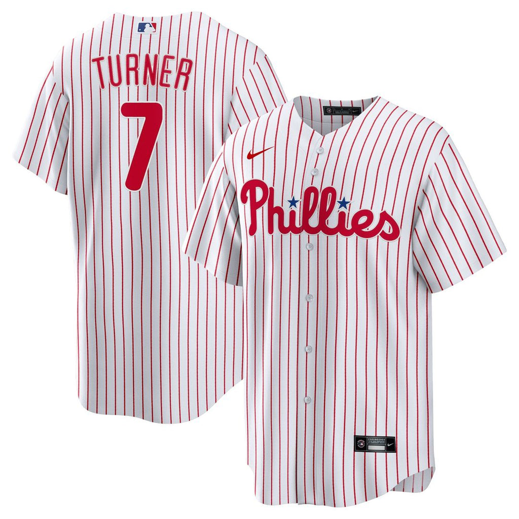 Philadelphia Phillies Trea Turner Nike Home Replica Player Jersey - White
