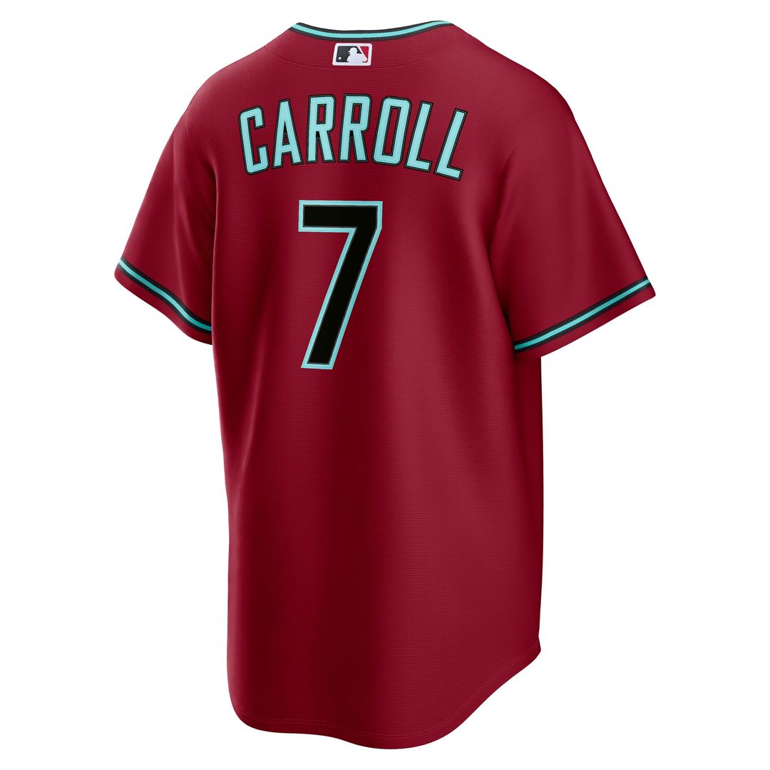 Arizona Diamondbacks Corbin Carroll Nike Alternate 2 Replica Jersey - Crimson