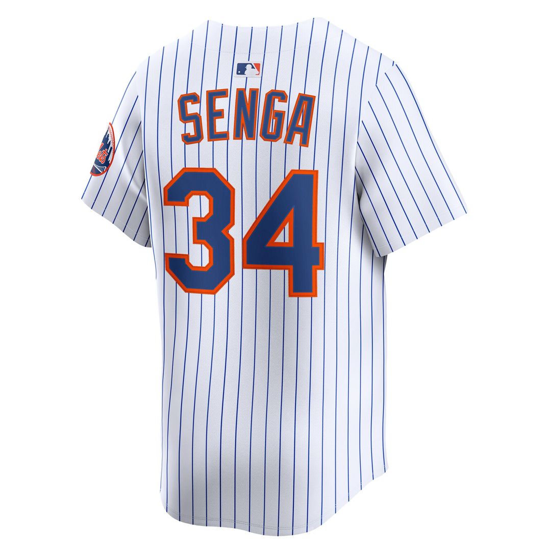 New York Mets Kodai Senga Nike Home Limited Player Jersey - White