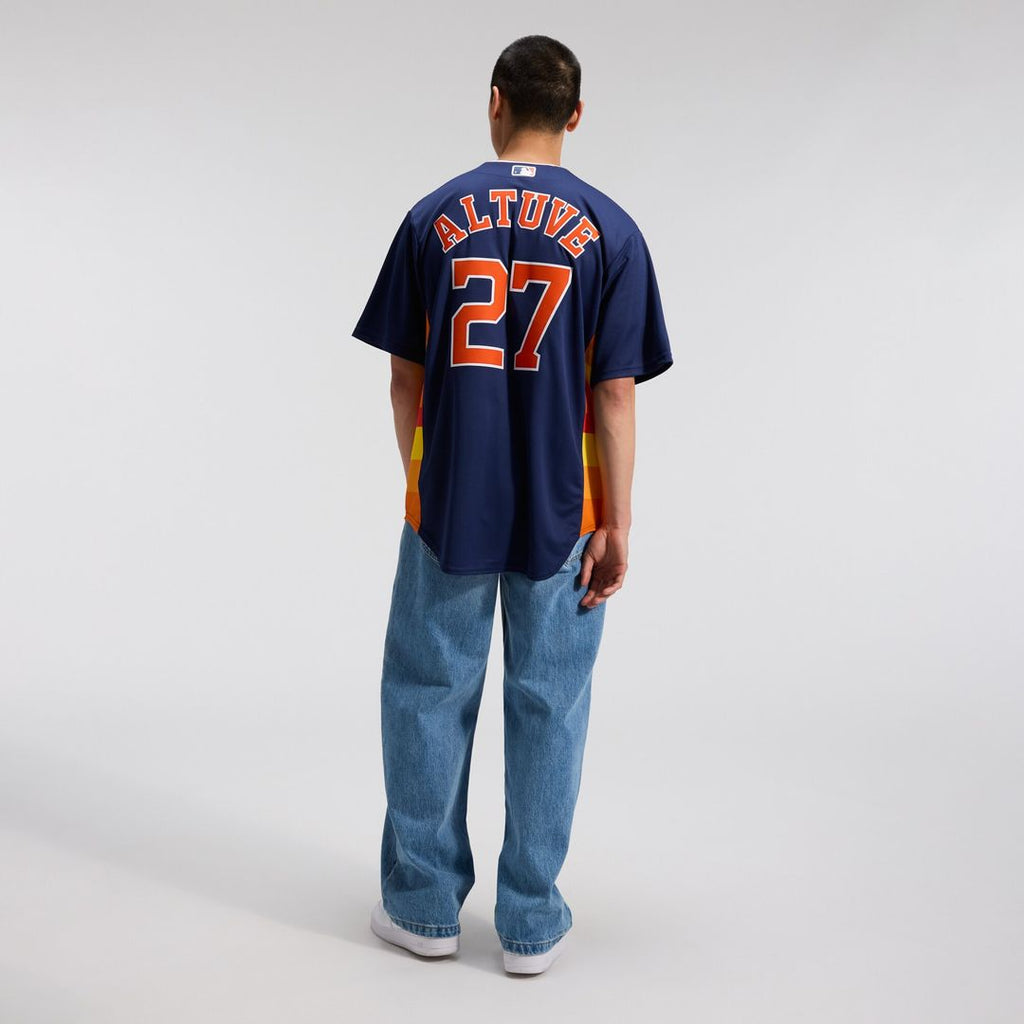 Houston Astros Jose Altuve Nike Alternate 2 Replica Jersey - Navy