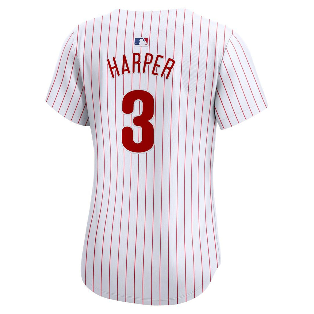 Philadelphia Phillies Bryce Harper Nike Women's Home Limited Player Jersey - White