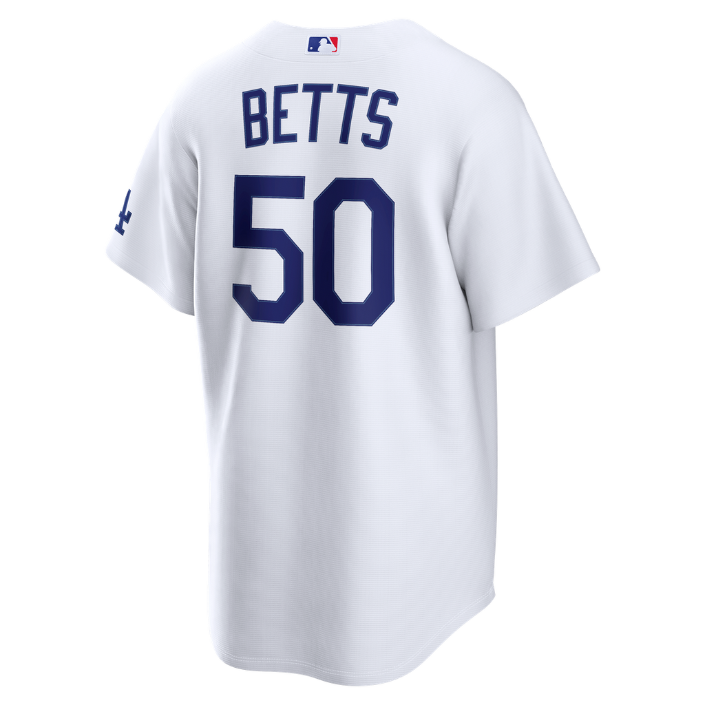 Los Angeles Dodgers Mookie Betts Nike Home Stadium Jersey - White