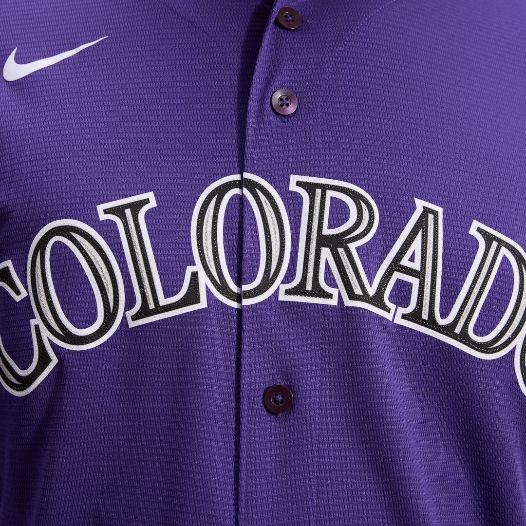 Colorado Rockies Nike Home Replica Team Jersey - White