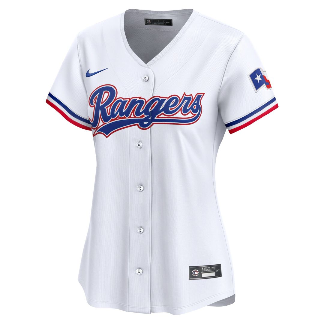 Texas Rangers Jacob deGrom Nike Women's Home Limited Player Jersey - White