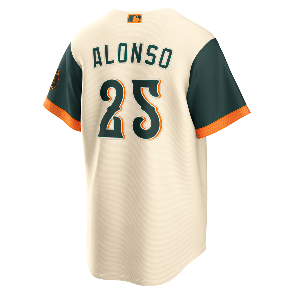 Baltimore Orioles Pete Alonso Nike 2026 City Connect Stadium Jersey - Cream