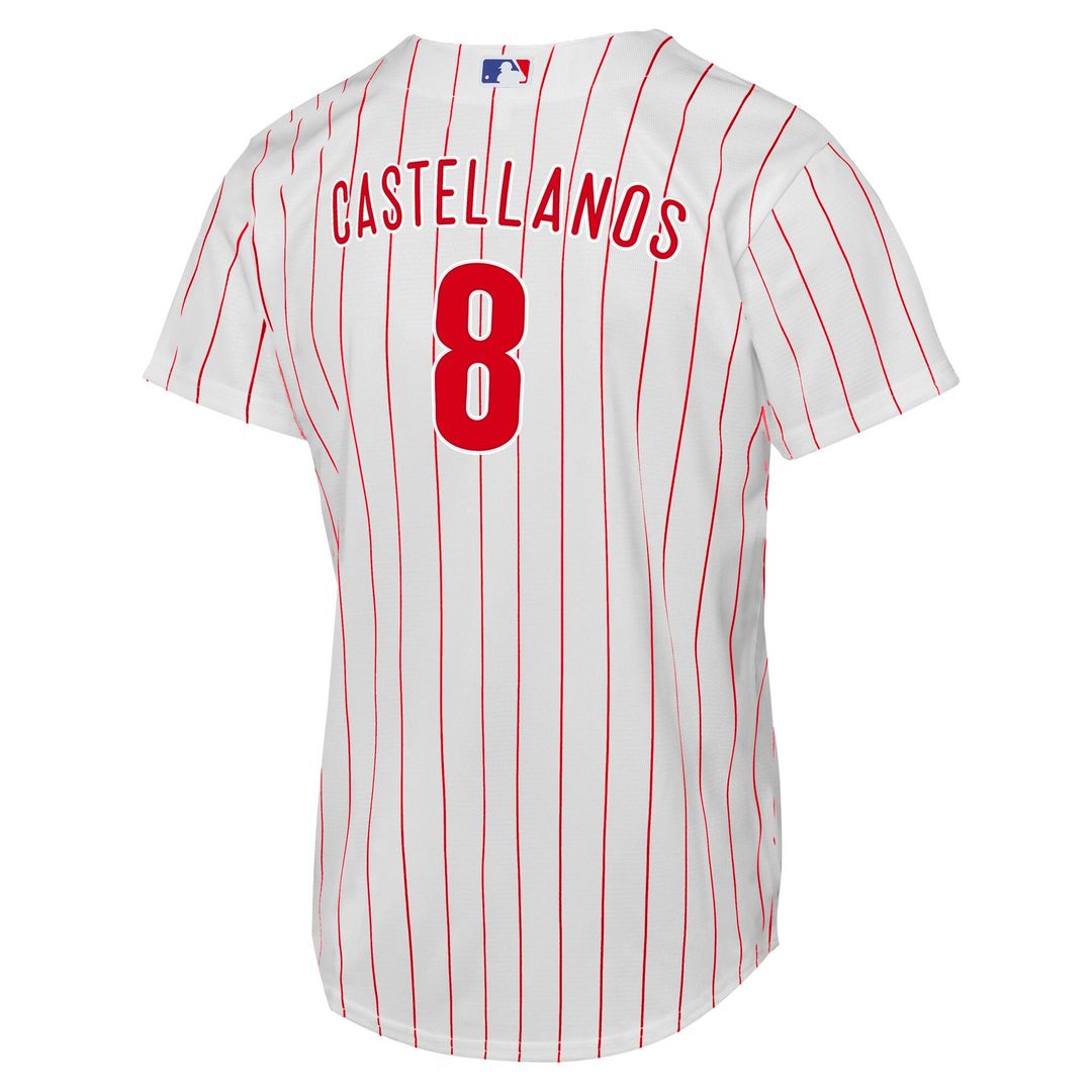 Philadelphia Phillies Nick Castellanos Nike Youth Home Replica Player Jersey - White