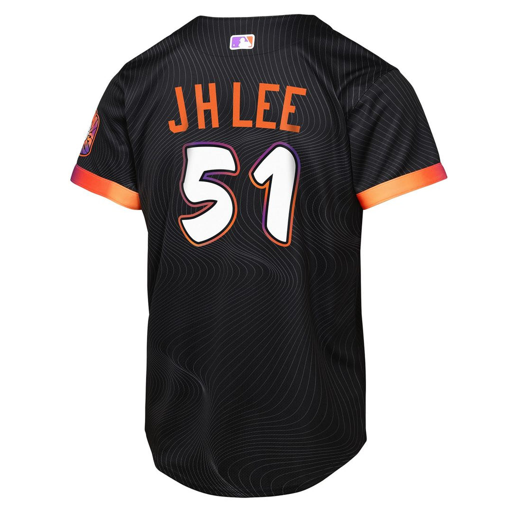 San Francisco Giants Jung Hoo Lee Nike Youth 2025 City Connect Limited Player Jersey - Anthracite