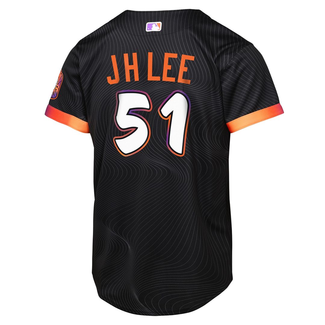 San Francisco Giants Jung Hoo Lee Nike Youth 2025 City Connect Limited Player Jersey - Anthracite