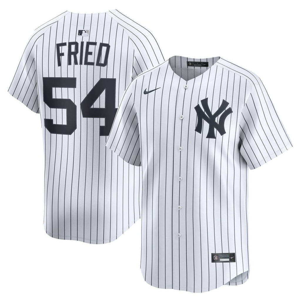 New York Yankees Max Fried Nike Home Limited Player Jersey - White