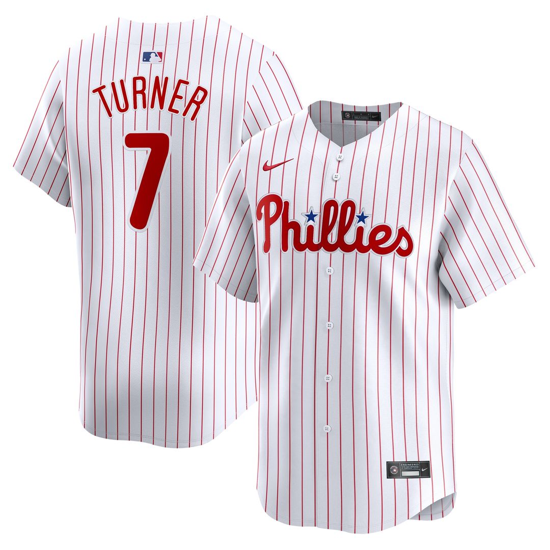 Philadelphia Phillies Trea Turner Nike Youth Home Limited Player Jersey - White