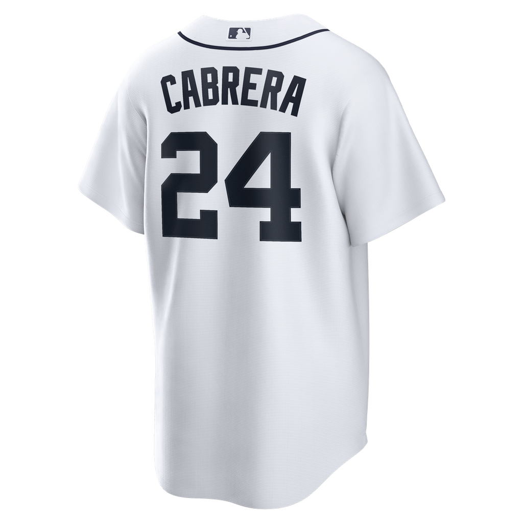 Detroit Tigers Miguel Cabrera Nike Home Retired Player Replica Jersey - White