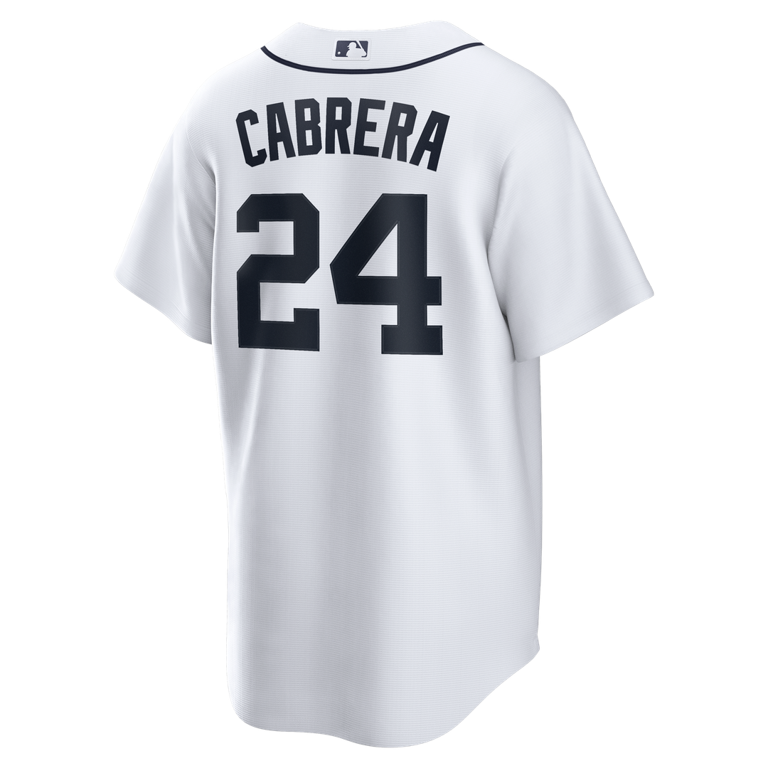 Detroit Tigers Miguel Cabrera Nike Home Retired Player Replica Jersey - White