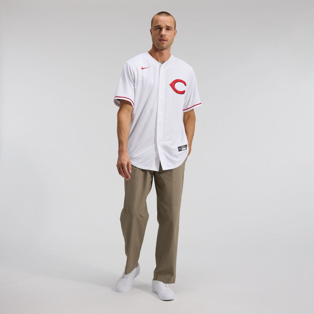 Cincinnati Reds Elly De La Cruz Nike Alternate 2 Replica Jersey - White