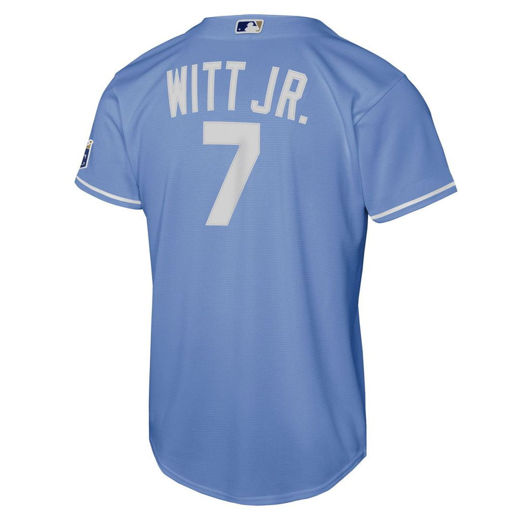 Kansas City Royals Bobby Witt Jr. Nike Youth Home Stadium Jersey - White