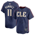 Cleveland Guardians José Ramírez Nike City Connect Limited Player Jersey - Navy