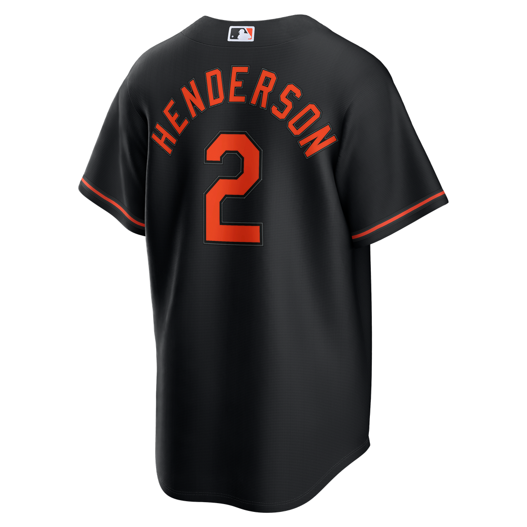 Baltimore Orioles Gunnar Henderson Nike Road Replica Jersey - Gray
