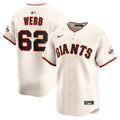 San Francisco Giants Logan Webb Nike Home Limited Player Jersey - Cream