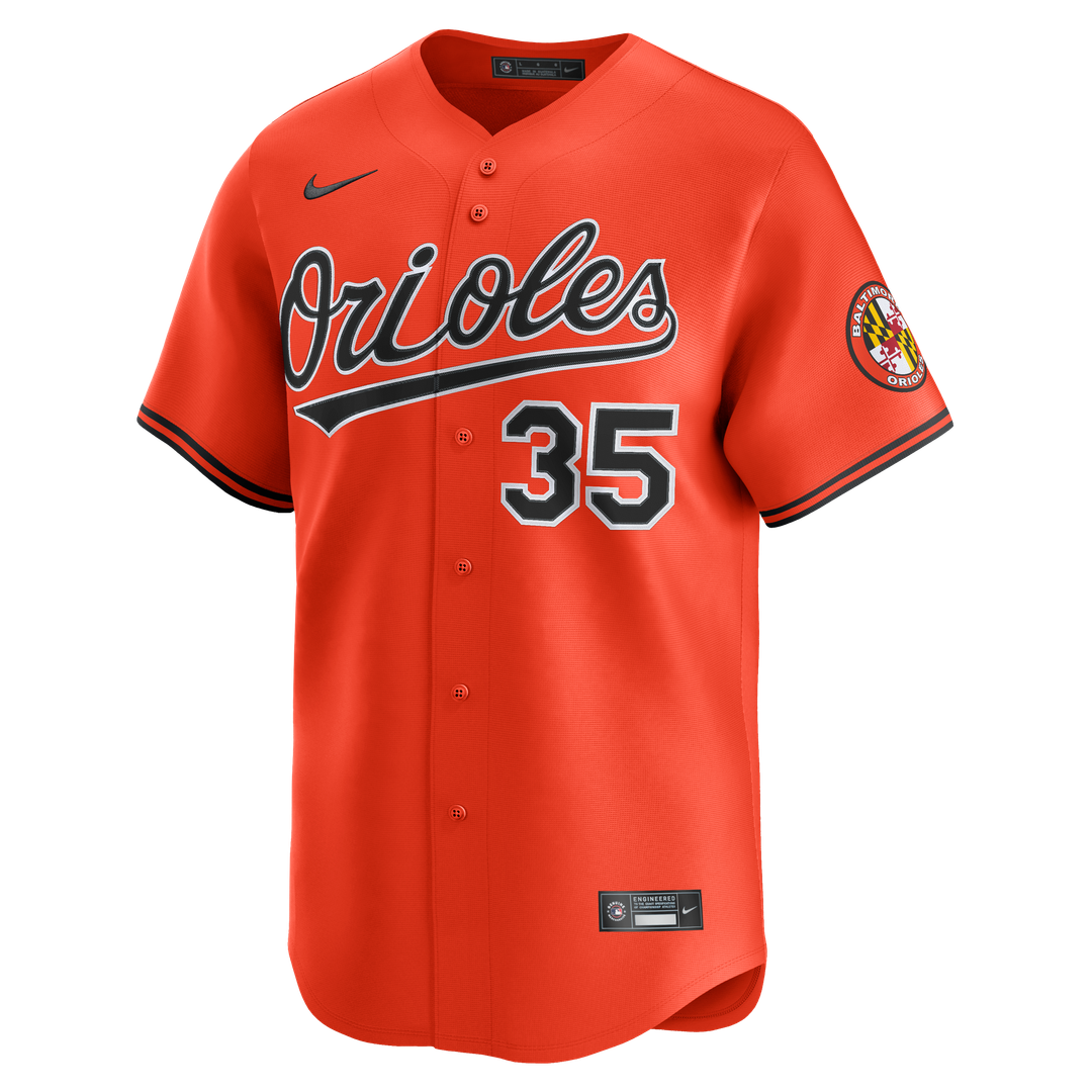 Baltimore Orioles Adley Rutschman Nike Road Limited Player Jersey - Gray