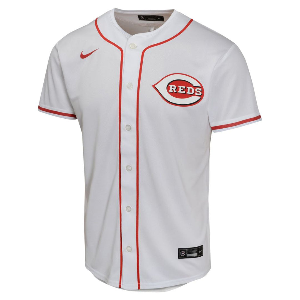 Cincinnati Reds Elly De La Cruz Nike Youth Home Game Player Jersey - White