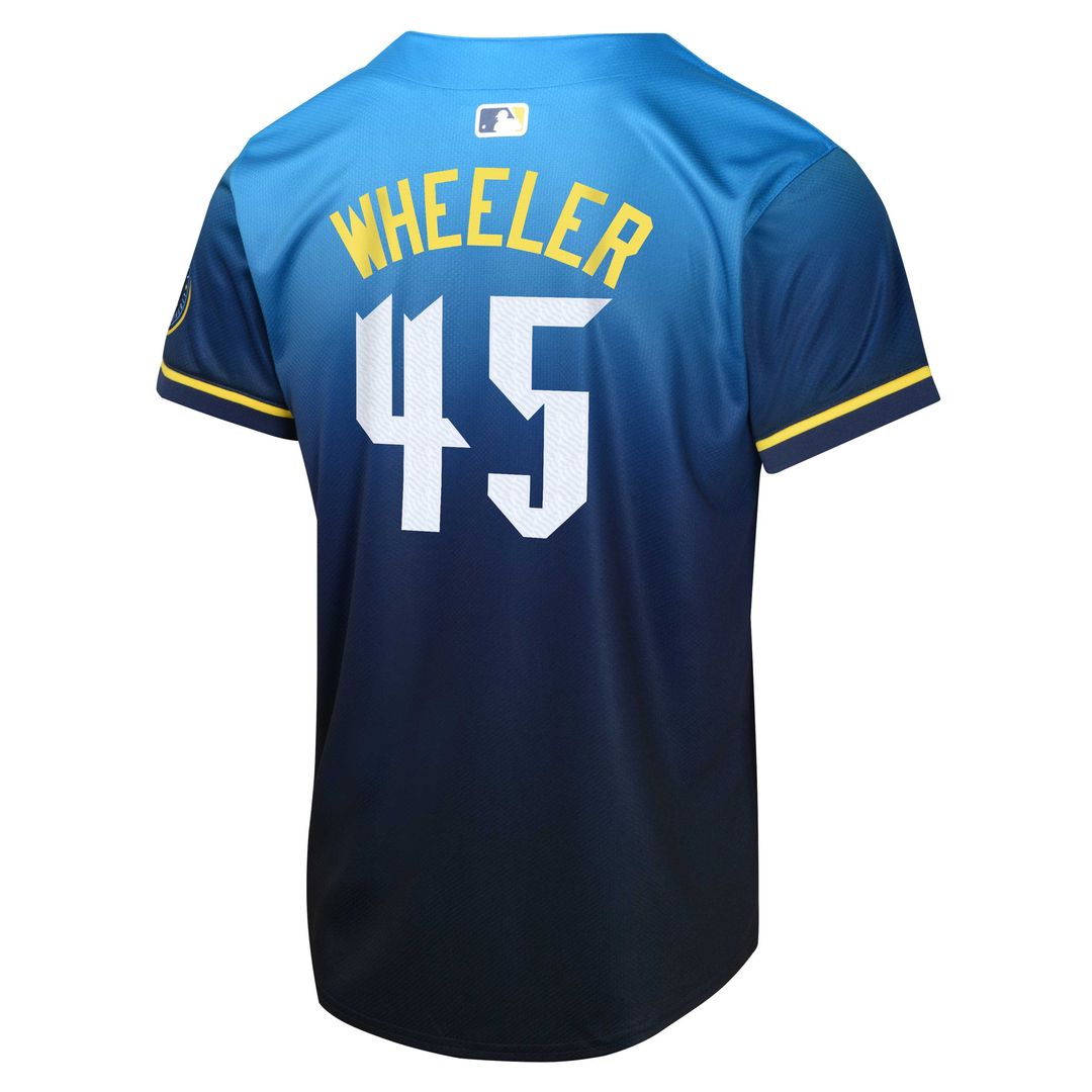 Philadelphia Phillies Zack Wheeler Nike Youth 2024 City Connect Limited Player Jersey - Blue