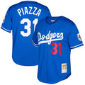 Los Angeles Dodgers Mike Piazza Mitchell & Ness Big & Tall Cooperstown Mesh Batting Practice Jersey - Royal