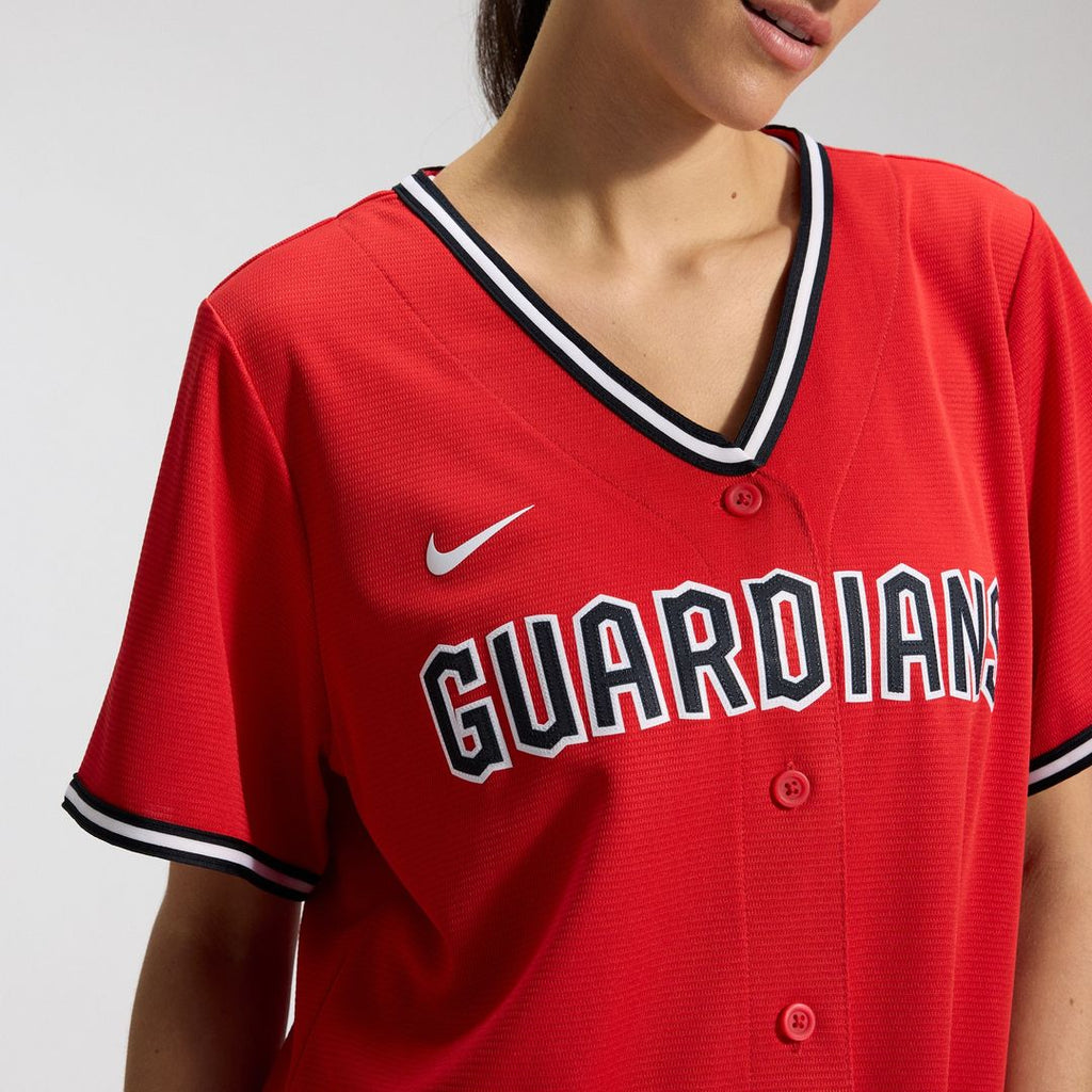 Cleveland Guardians Nike Women's Alternate Replica Jersey - Navy
