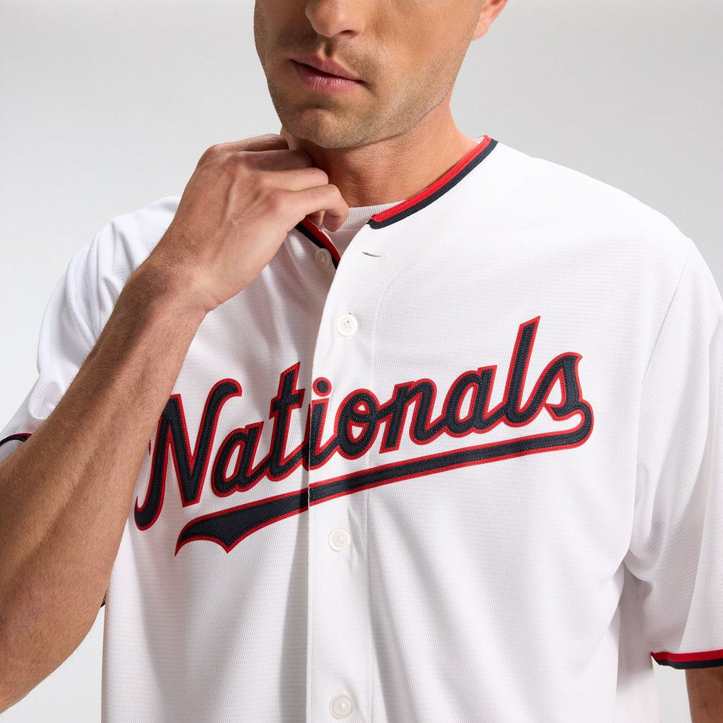 Washington Nationals CJ Abrams Nike Home Replica Jersey - White