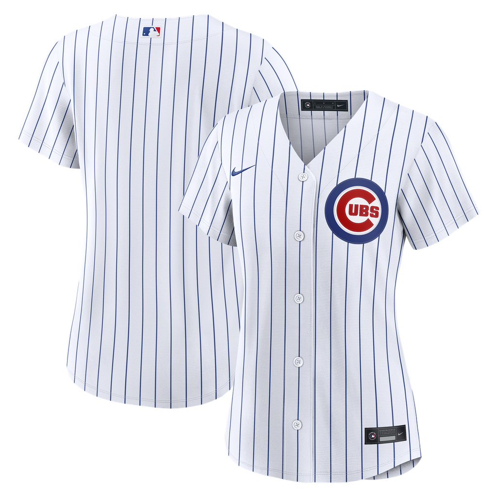 Chicago Cubs Nike Women's Home Replica Jersey - White