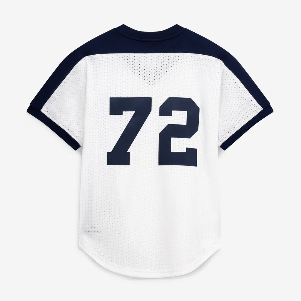 Chicago White Sox Carlton Fisk Mitchell & Ness Authentic Batting Practice Jersey - White