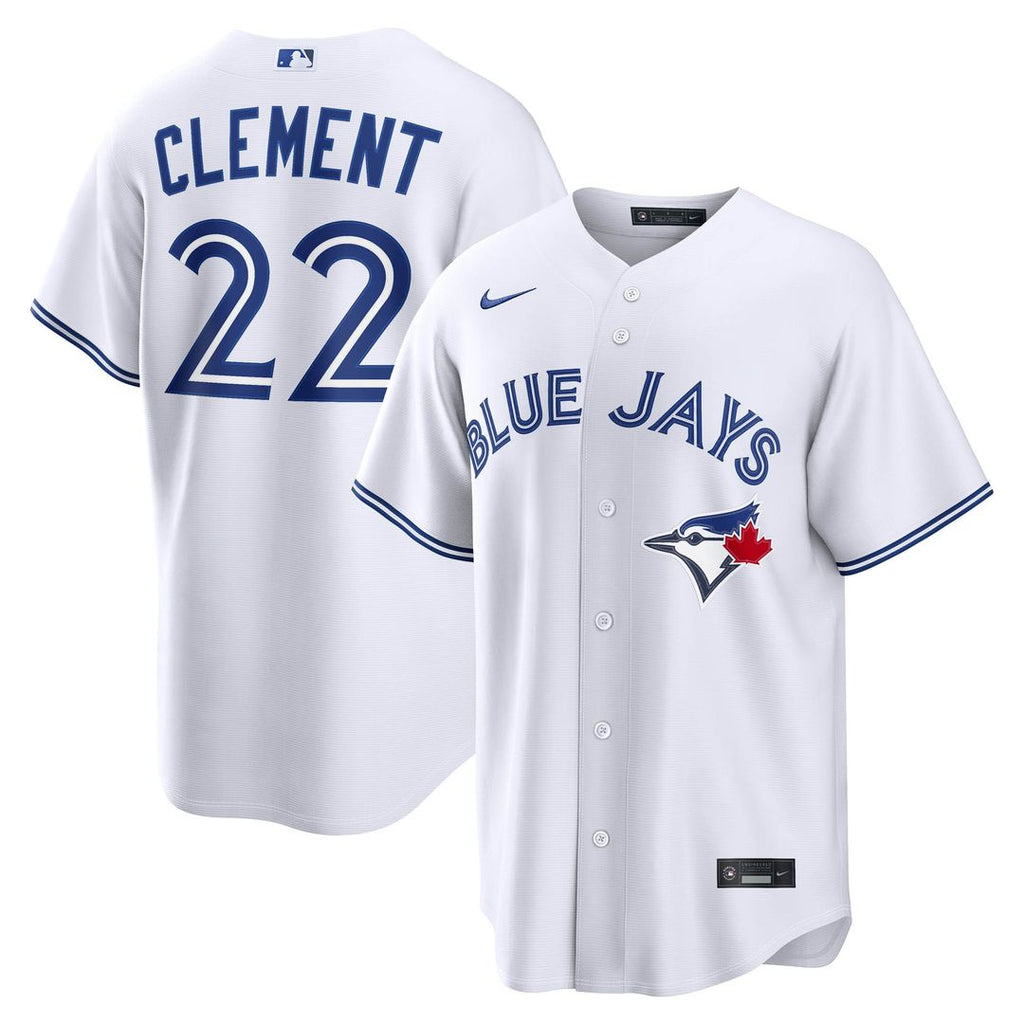 Toronto Blue Jays Ernie Clement Nike Home Replica Jersey - White