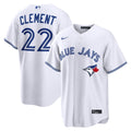 Toronto Blue Jays Ernie Clement Nike Home Replica Jersey - White