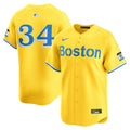 Boston Red Sox David Ortiz Nike City Connect Retired Player Jersey - Gold