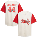 Cincinnati Reds Profile Big & Tall Two - Color Fashion Jersey - Cream/Red