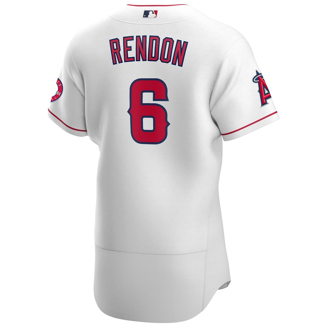 Los Angeles Angels Anthony Rendon Nike Authentic Player Jersey - White