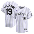 Colorado Rockies Charlie Blackmon Nike Youth Home Limited Player Jersey - White