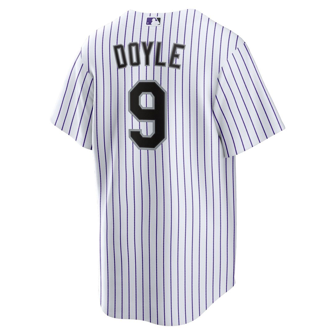 Colorado Rockies Brenton Doyle Nike Youth Home Replica Jersey - White