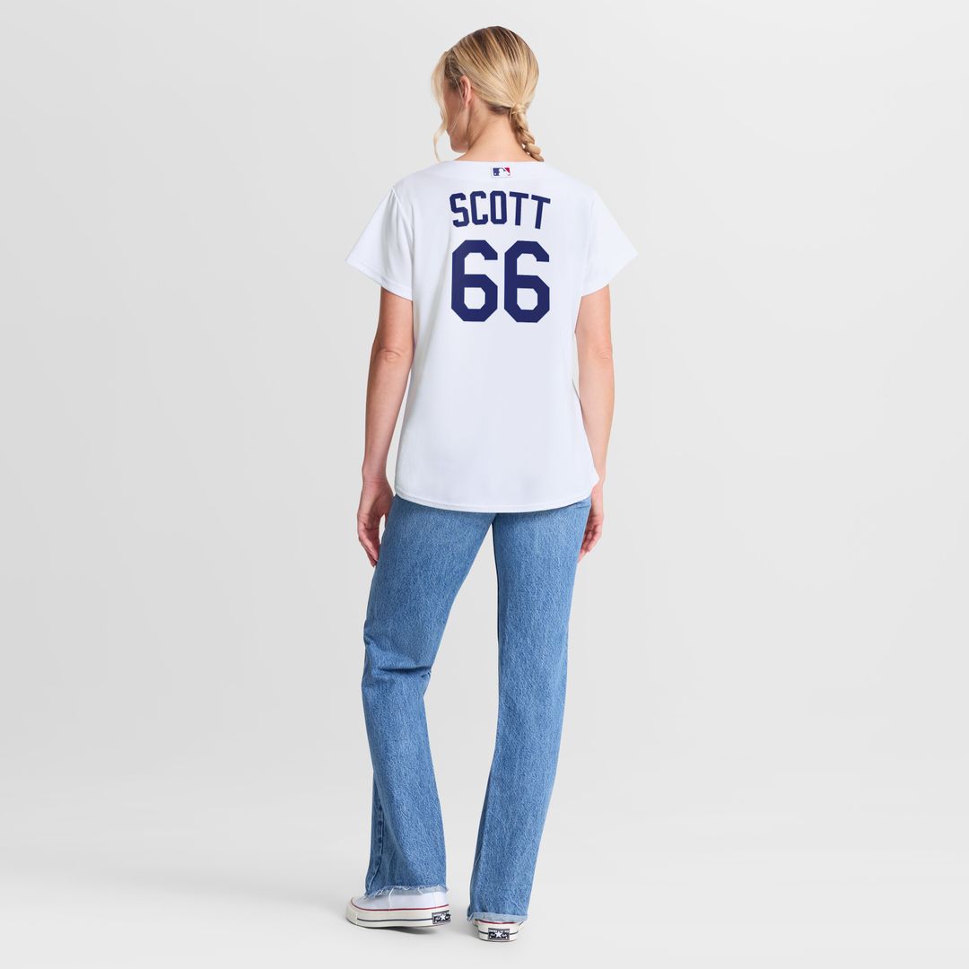 Los Angeles Dodgers Tanner Scott Nike Women's Home Replica Jersey - White