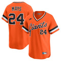 San Francisco Giants Willie Mays Nike Cooperstown Limited Jersey - Orange